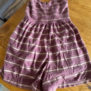 Striped Purple romper